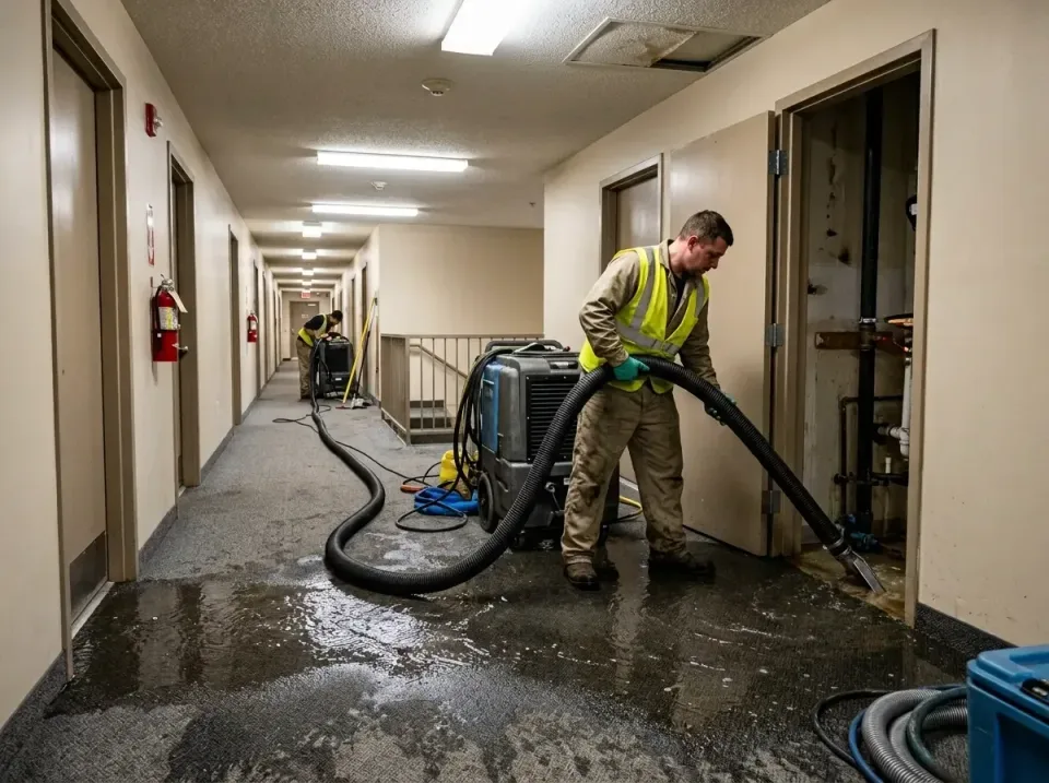 multi-unit-apartment-hallway-f-005 — frequently asked questions, Emergency Burst Pipe Water Extraction & Removal in Ocean Ci…